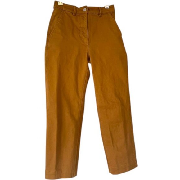 Everlane tapenade cropped straight tall pants size 00 - Picture 4 of 8